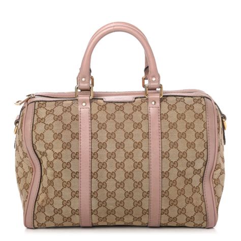 gucci monogram medium joy boston in light pink|Gucci purses for women.